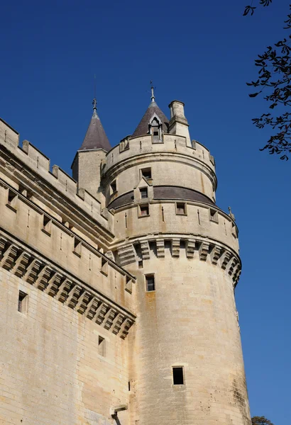 França, castelo de Pierrefonds na Picardia — Fotografia de Stock