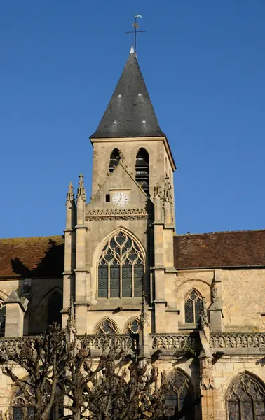 フランス、triel の聖マーティン教会します。 — ストック写真
