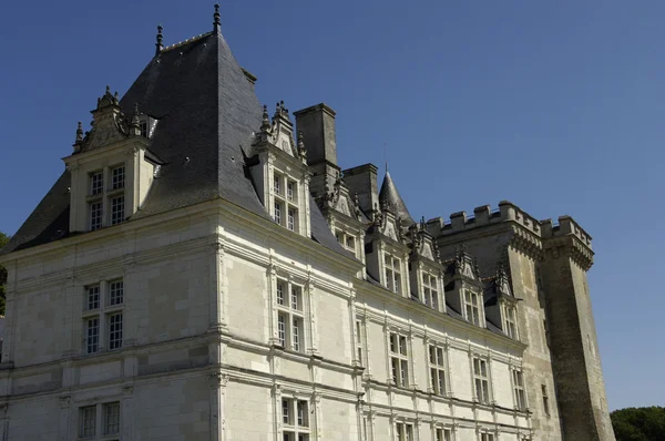法国文艺复兴时期的 villandry 城堡 — 图库照片