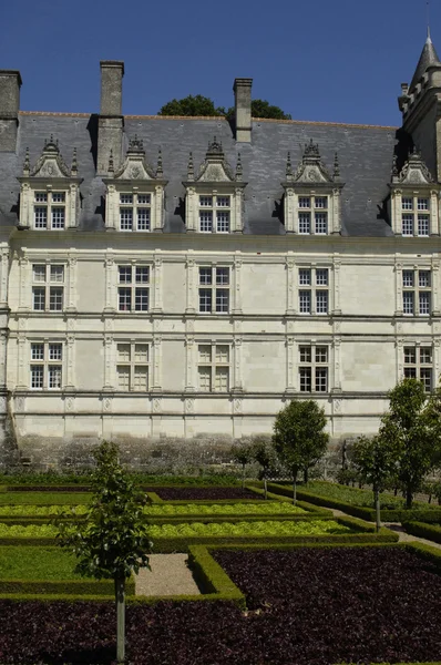 Francia, il castello rinascimentale di Villandry — Foto Stock