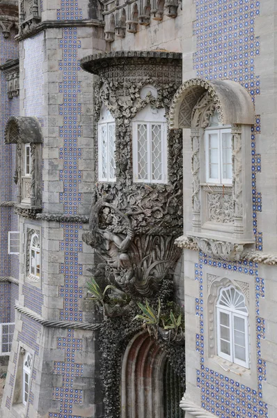 Portugalsko, národní palác pena v Sintře, — Stock fotografie