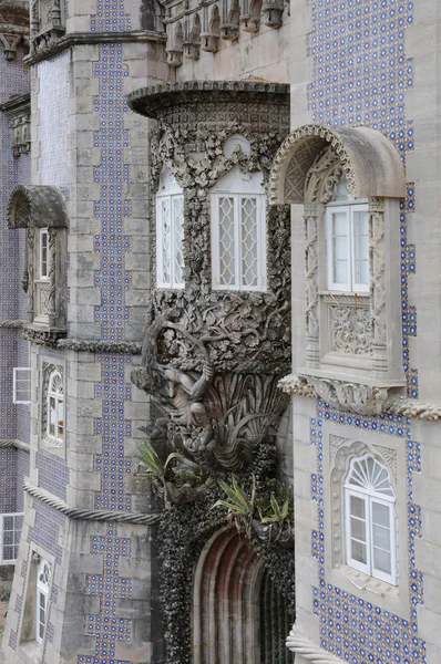 Portugal, pena medborgareslotten i sintra, — Stockfoto