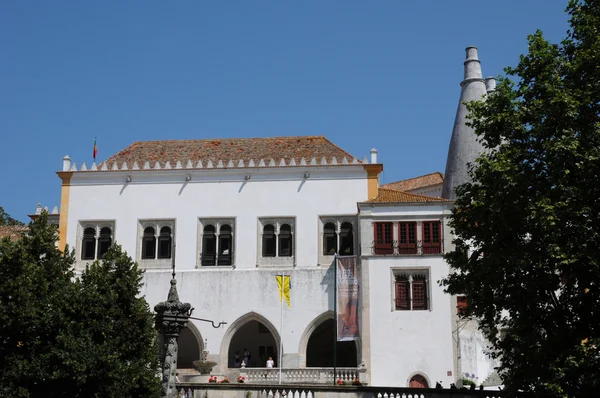 葡萄牙历史全国宫殿特拉 — 图库照片