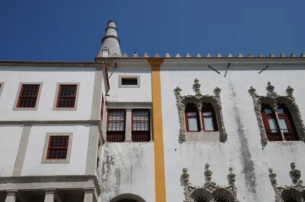 Πορτογαλία, το ιστορικό Εθνικό Παλάτι στο sintra — Φωτογραφία Αρχείου