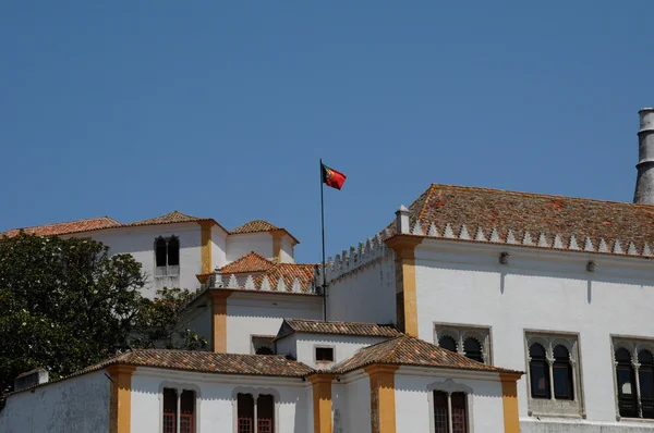 Portugal, Istana Nasional bersejarah di Sintra — Stok Foto