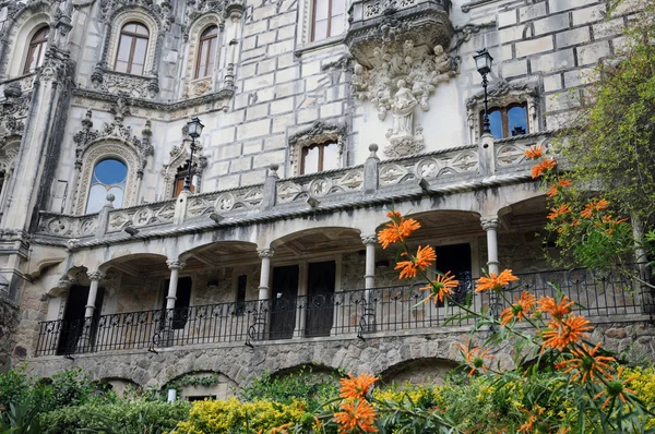 ポルトガル、シントラの regaleira 宮殿の庭園 — ストック写真