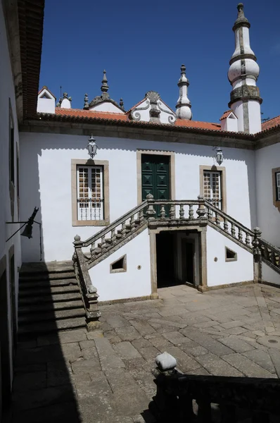 Portugália, Vila Real, a barokk Mateus-palota — Stock Fotó