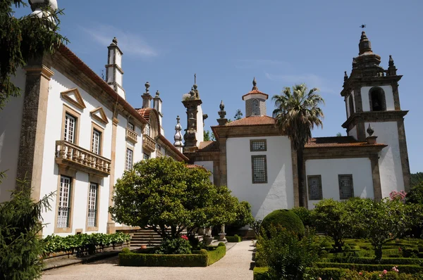 Portogallo, giardino del palazzo Mateus a Vila Real — Foto Stock