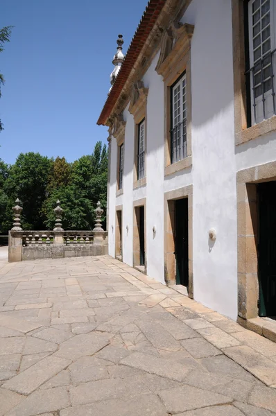葡萄牙在维拉港真正的巴洛克式 mateus 宫 — 图库照片
