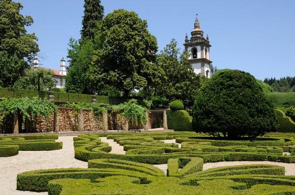 stock image Portugal, garden of Mateus palace in Vila Real