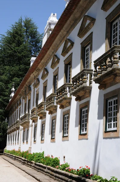 Portugalsko, barokní mateus palác ve vila real — Stock fotografie