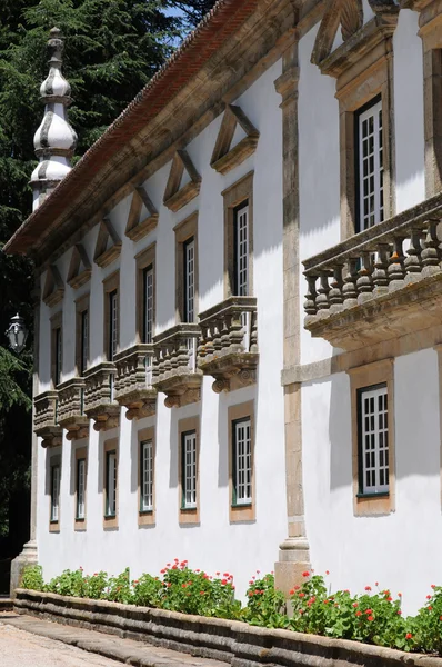 Portugalsko, barokní mateus palác ve vila real — Stock fotografie