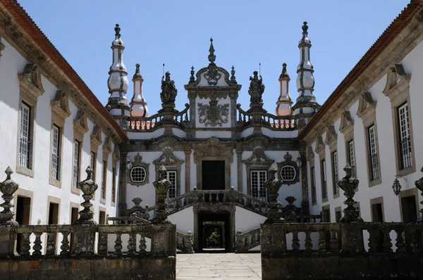 Portugal, het barokke mateus paleis in vila real — Stockfoto