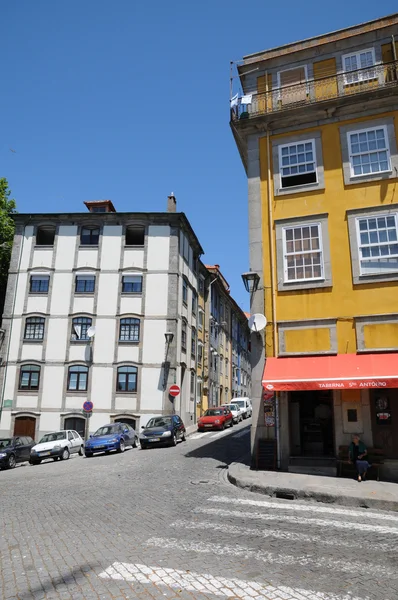 stock image Old houses of the city of Porto in Portugal