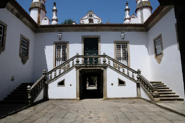 Portugal, der barocke mateus palast in vila real — Stockfoto