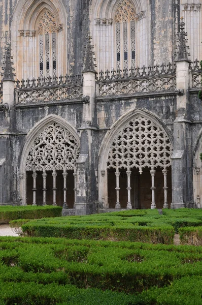 Claustro renacentista del monasterio de Batalha en Portugal —  Fotos de Stock