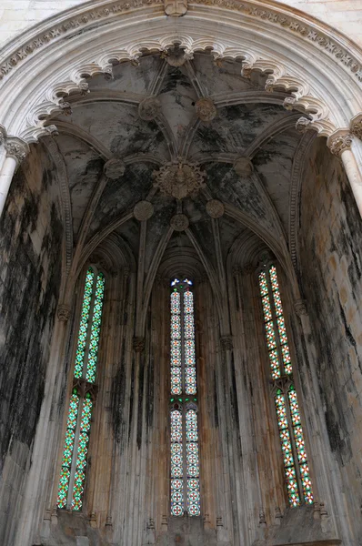 Интерьер монастыря Баталья в Португалии — стоковое фото