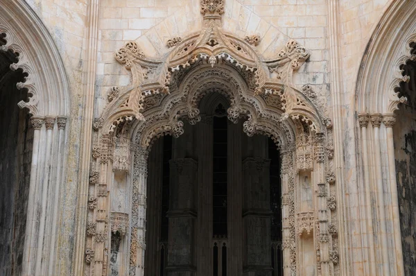 stock image Interior of monastery of Batalha in Portugal