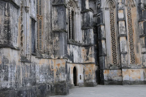 El monasterio histórico de Batalha en Portugal — Foto de Stock