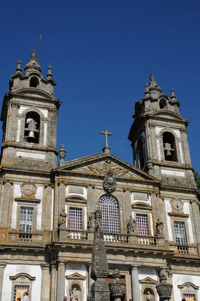Portugal, la iglesia barroca de Bom Jesus en Braga —  Fotos de Stock