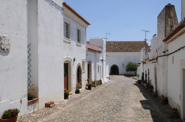 stock image The old village of Evora Monte, in Portugal