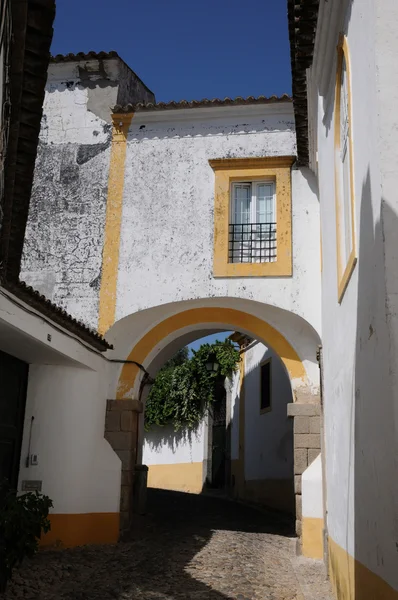 포르투갈에서 Evora의 도시에 집 — 스톡 사진