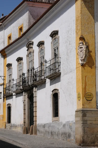 Casa na cidade de Évora em Portugal — Fotografia de Stock