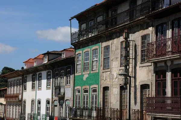 Rumah di kota Guimaraes di Portugal — Stok Foto