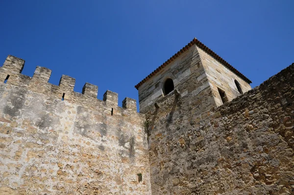 Portugalsko, saint george s hrad v Lisabonu — Stock fotografie
