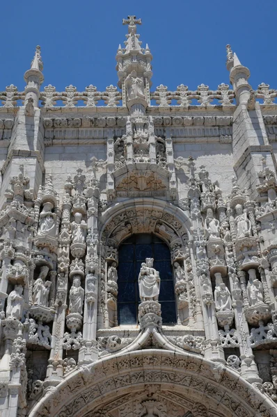 Portugal, a las afueras del monasterio de Jerónimos en Lisboa — Foto de Stock