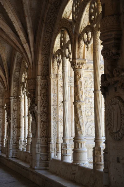 पोर्तुगाल, लिस्बन मध्ये जेरोनिमोस मठ क्लॉस्टर — स्टॉक फोटो, इमेज