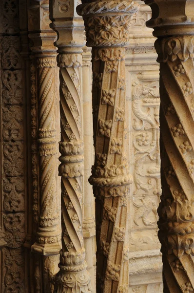 stock image Portugal, cloister of Jeronimos monastery in Lisbon