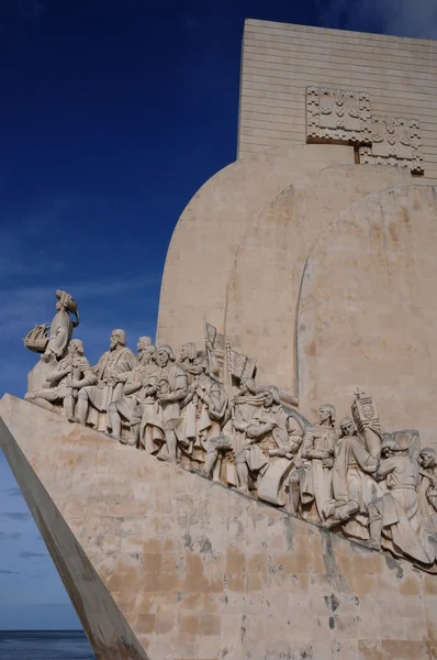 Portugal, ålder av discovery monumentet i Lissabon — Stockfoto