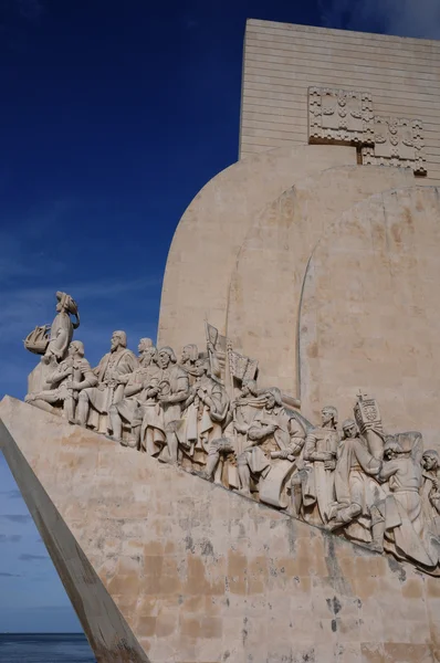 stock image Portugal, Age of Discovery Monument in Lisbon