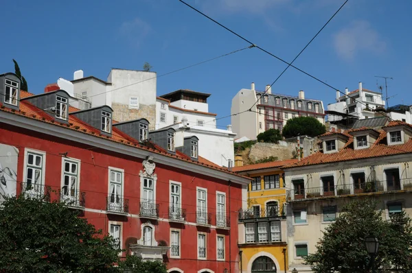 Portugal, old historical building in the center of Lisbon — Stock Photo, Image
