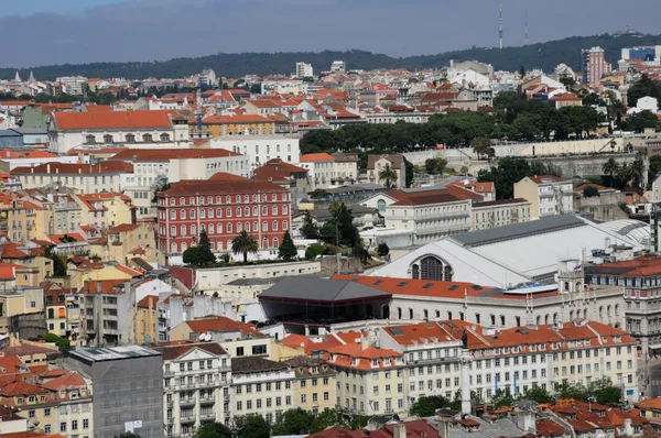 stock image Portugal, Lisbon view from Saint George castle