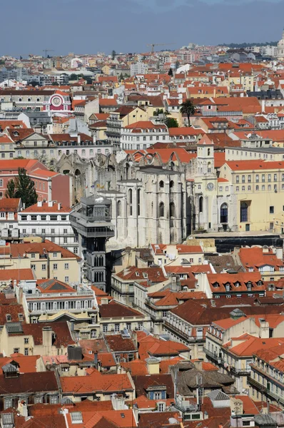 Portugal, Lissabon udsigt fra Saint George slot - Stock-foto