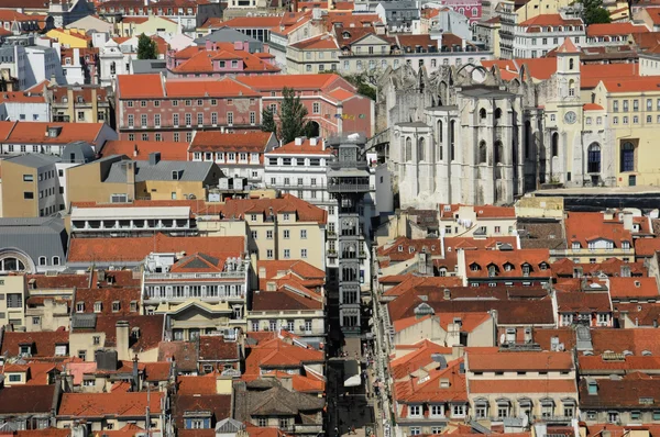 Portugal, Lissabon udsigt fra Saint George slot - Stock-foto
