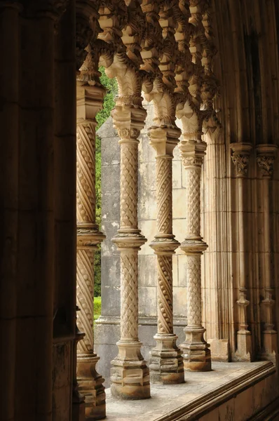 Rönesans cloister batalha Manastırı Portekiz — Stok fotoğraf