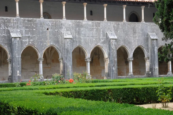 바 탈 랴 수도원 포르투갈에서의 르네상스 회랑 — 스톡 사진