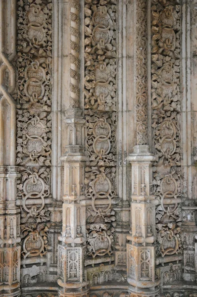 O mosteiro histórico da Batalha em Portugal — Fotografia de Stock