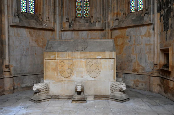 Stock image Interior of monastery of Batalha in Portugal