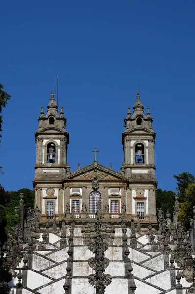 Bom のバロック様式の教会、ポルトガル ブラガでイエス — ストック写真