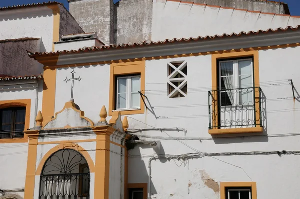 Будинок у місті Евора у Португалії — стокове фото