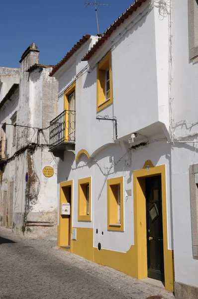 Haus in der stadt evora in portugal — Stockfoto