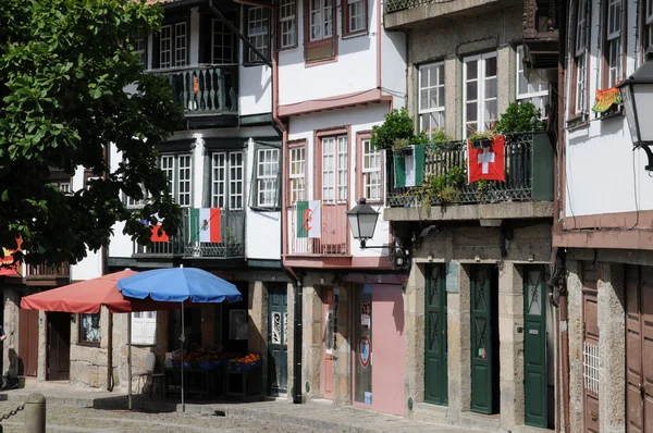 Σπίτι στην πόλη της Γκιμαράες στην Πορτογαλία — Φωτογραφία Αρχείου