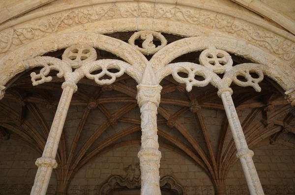 Португалия, монастырь Иеронимоса в Лиссабоне — стоковое фото