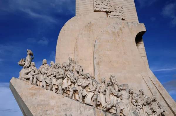 Portugal, leeftijd van ontdekking monument in Lissabon — Stockfoto