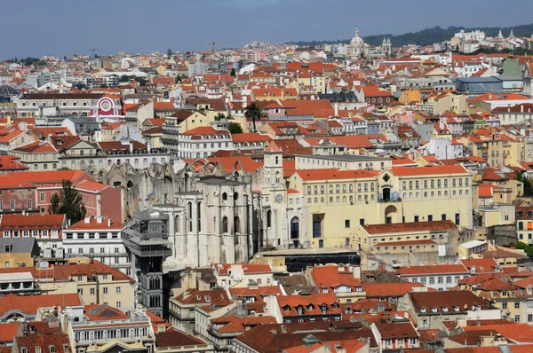Portugal, lisbon blick von der burg von saint george — Stockfoto