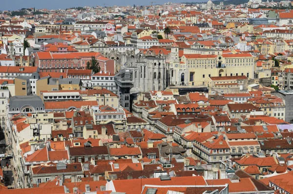Portugal, Lisbon view from Saint George castle — Stock Photo, Image